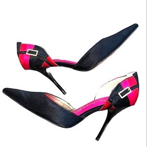 Nina Color Block Pointy toe Stiletto 80’s heels